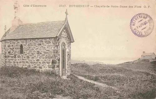 AK / Ansichtskarte Rotheneuf Saint-Malo 35 Ille-et-Vilaine Chapelle de Notre Dame des Flots Cote d'Emeraude 