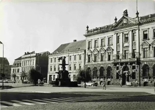 AK / Ansichtskarte SZCZECIN Stettin Pommern PL Plac Oria Bialego palas pod globusem