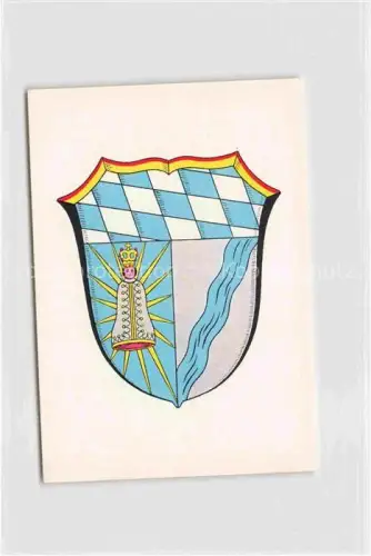 AK / Ansichtskarte Bogen Donau Niederbayern Wappen des Landkreises Bogen
