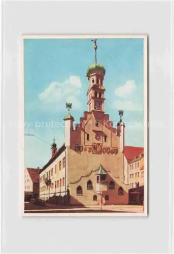 AK / Ansichtskarte KEMPTEN Allgaeu Bayern Rathaus