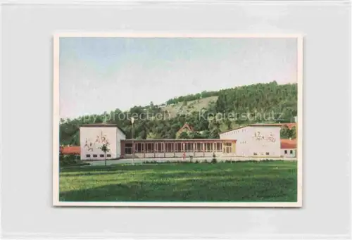 AK / Ansichtskarte Pappenheim Mittelfranken Volksschule der Stadtgemeide Pappenheim