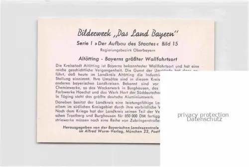 AK / Ansichtskarte ALToeTTING Wallfahrtskirche