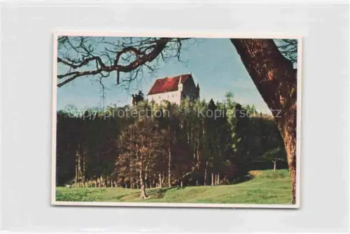 AK / Ansichtskarte Mindelheim Bayern Die Mindelburg