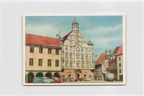AK / Ansichtskarte Memmingen Bayern Rathaus