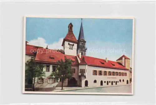 AK / Ansichtskarte Marktredwitz Wunsiedel Bayern Das Alte Rathaus