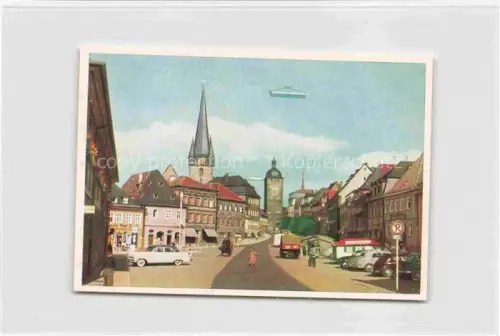 AK / Ansichtskarte Lichtenfels  Oberfranken Bayern Marktplatz Kirche