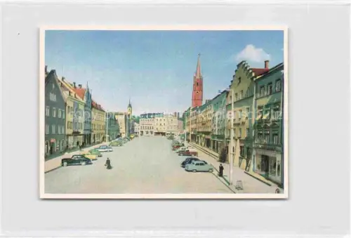 AK / Ansichtskarte Eggenfelden Stadtplatz