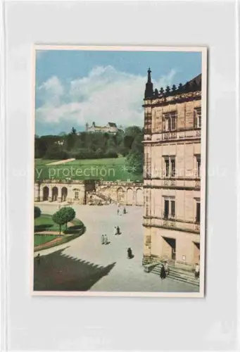 AK / Ansichtskarte Coburg Bayern Blick auf Veste Coburg