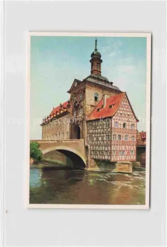 AK / Ansichtskarte BAMBERG Bayern Das Alte Rathaus
