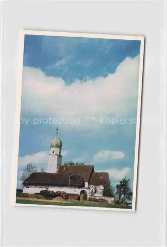 AK / Ansichtskarte Essenbach Niederbayern Landshut Mooshaeusl und Wallfahrtskapelle