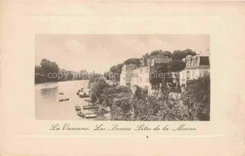 AK / Ansichtskarte La Varenne  Saint-Maur-des-Fosses CRETEIL 94 Val-de-Marne Les Beaux Sites de la Marne