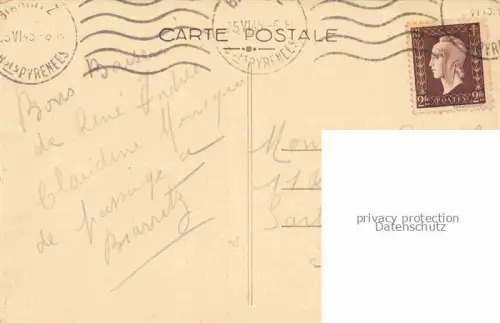 AK / Ansichtskarte BIARRITZ 64 Pyrenees Atlantiques La Chambre d'Amour et le Phare