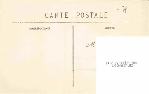 AK / Ansichtskarte Chateaufort  Versailles 78 Yvelines Chateau de la Geneste vue de l'Eglise