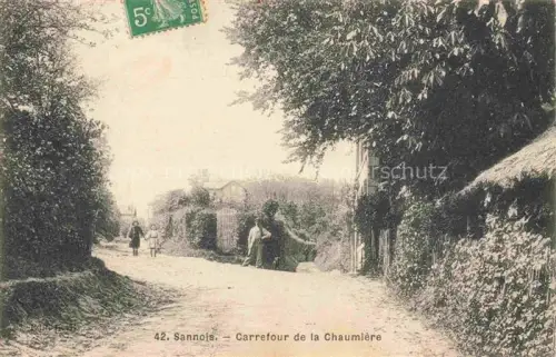AK / Ansichtskarte Sannois Argenteuil 95 Val-d Oise Carrefour de la Chaumière