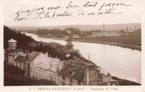 AK / Ansichtskarte Persan-Beaumont PONTOISE 95 Val-d Oise Panorama de l'Oise