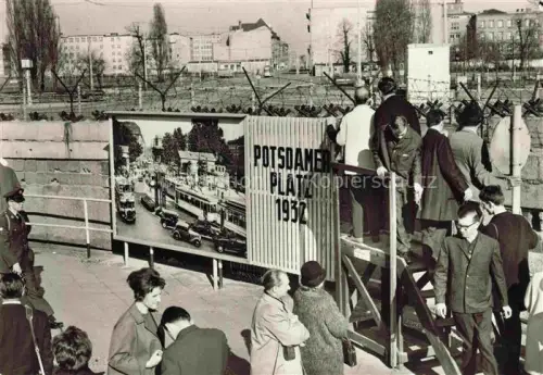 AK / Ansichtskarte BERLIN  CITY Sperrmauer am Potsdamer Platz