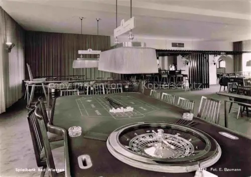 AK / Ansichtskarte BAD WIEssEE Tegernsee Bayern Spielbank Roulette Baccarat