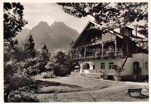 AK / Ansichtskarte GRAINAU Gaestehaus Haus Monsalvat