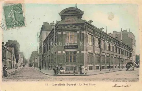 AK / Ansichtskarte LEVALLOIS-PERRET 92 Hauts-de-Seine Rue Rivay