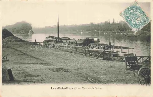 AK / Ansichtskarte LEVALLOIS-PERRET 92 Hauts-de-Seine Vue de la Seine