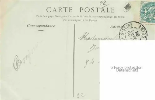 AK / Ansichtskarte Billancourt 92-BOULOGNE-BILLANCOURT La Statue de Marcel Renault