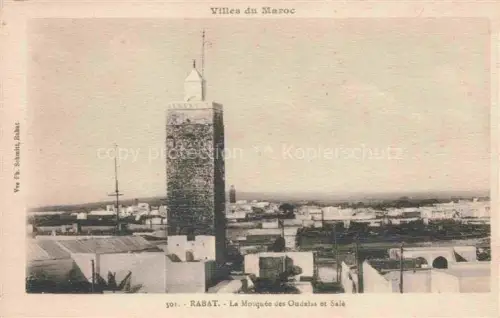 AK / Ansichtskarte RABAT  Maroc La Mosque des Oudaias et Sale 