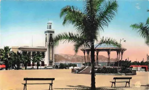 AK / Ansichtskarte Philippeville Algerie La Place Marquet Hotel de Ville 