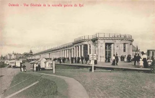 AK / Ansichtskarte OSTENDE Oostende West-Vlaanderen Belgie Nouvelle galerie du Roi