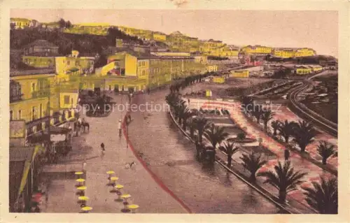 AK / Ansichtskarte TANGER Tangier Tangiers Maroc Avenue d'Espagne  la Plage 