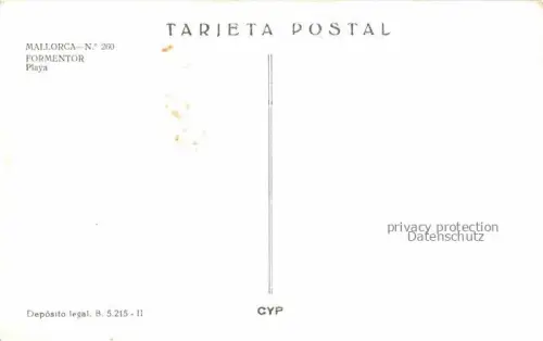 AK / Ansichtskarte MALLORCA Isla Baleares ES Formentor Playa 