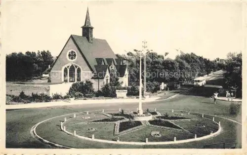 AK / Ansichtskarte Koksijde Coxyde West-Vlaanderen Belgie Eglise Notre Dame des Dunes 
