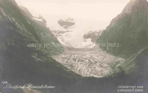 AK / Ansichtskarte Nordfjord Norge Gletscher Glacier Ghiaccian 
