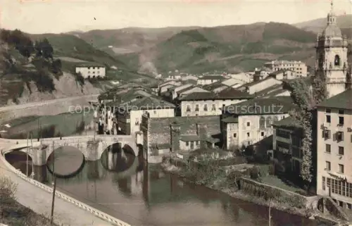AK / Ansichtskarte Elgoibar Pais Vasco ES Vue Generagle Deva River 