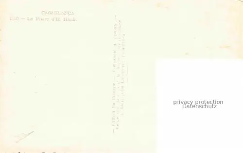 AK / Ansichtskarte CASABLANCA Maroc Le Phare d'El Hank Leuchtturm 