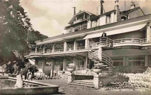 AK / Ansichtskarte Villars-sur-Bex-les-Bains AIGLE VD Hotel Central