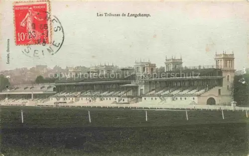 AK / Ansichtskarte Longchamp 75 PARIS Les Tribunes de Longchamp