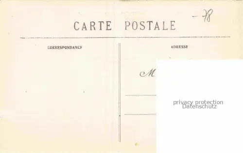 AK / Ansichtskarte Chateaufort  Versailles 78 Yvelines Chateau de la Geneste Vue de l'Eglise