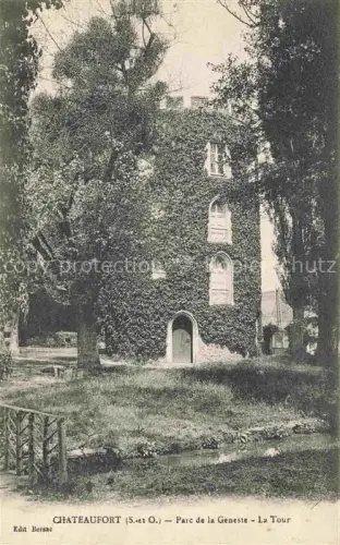 AK / Ansichtskarte Chateaufort  Versailles 78 Yvelines Parc de la Geneste La Tour