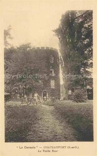 AK / Ansichtskarte Chateaufort  Versailles 78 Yvelines La Geneste La Vieille Tour