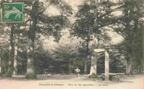 AK / Ansichtskarte Neauphle-le-Chateau Rambouillet 78 Yvelines Bois de Ste Appolline La table