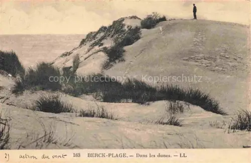 AK / Ansichtskarte BERCK-PLAGE 62 Dans les dunes