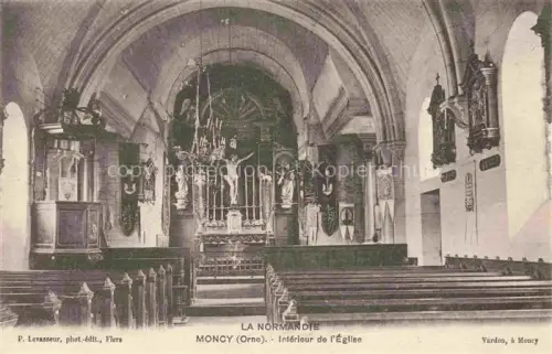 AK / Ansichtskarte Moncy Argentan 61 Orne Interieur de l'Eglise
