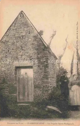 AK / Ansichtskarte Clairefougere Argentan 61 Orne La chapelle Sainte Radegonde