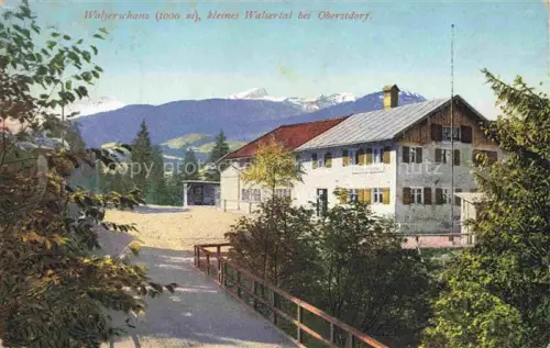 AK / Ansichtskarte WALSERSCHANZ Walserschanze Kleinwalsertal AT Gasthaus Walserschanze 