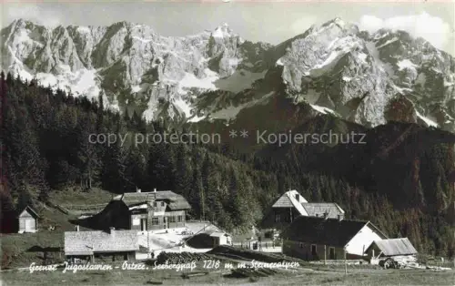 AK / Ansichtskarte Seebergpass 1218 Karawanken Slowenien Grenze Jugoslawien mit Steineralpen