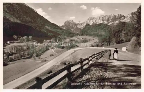 AK / Ansichtskarte RAMSAU  Berchtesgaden Bayern Deutsche Alpenstrasse mit Reiteralpe