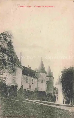 AK / Ansichtskarte Frebecourt Neufchateau 88 Vosges Chateau de Bourlemont