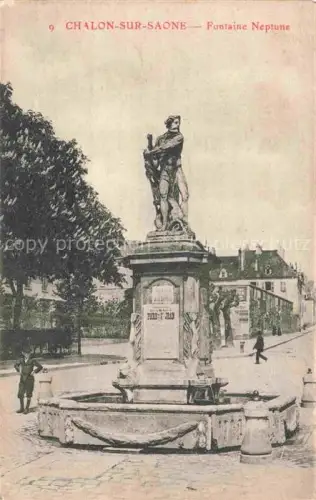 AK / Ansichtskarte CHALON-SUR-SAONE 71 Saone-et-Loire Fontaine Neptune