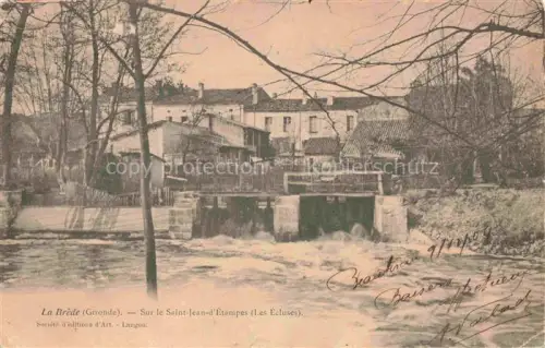 AK / Ansichtskarte La Brede BORDEAUX 33 Gironde Sur le Saint Jean d'Etampes