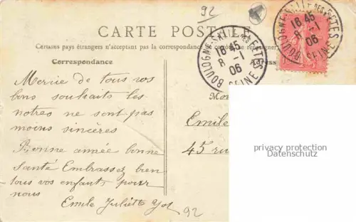 AK / Ansichtskarte BOULOGNE-SUR-SEINE BOULOGNE-BILLANCOURT 92 Souvenir de la ville vues d'ensemble